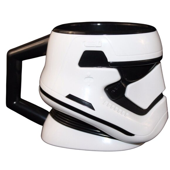VTG Disney Store Star Wars Movie Storm Trooper Plastic Collectible Cup Mug - Picture 7 of 9